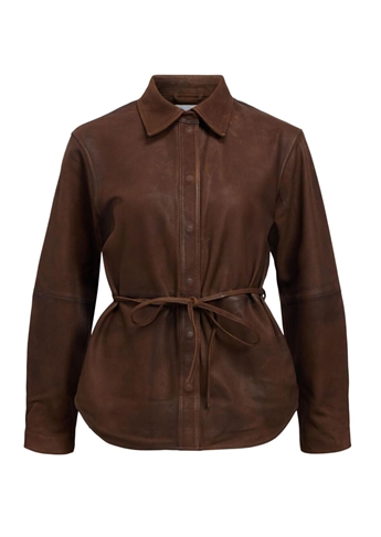 Skind skjorte, Cocoa Brown